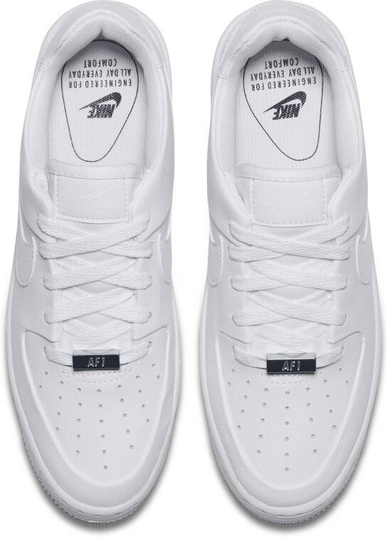 Nike Witte Sage Air Force 1 Sneakers White Heren - Foto 6