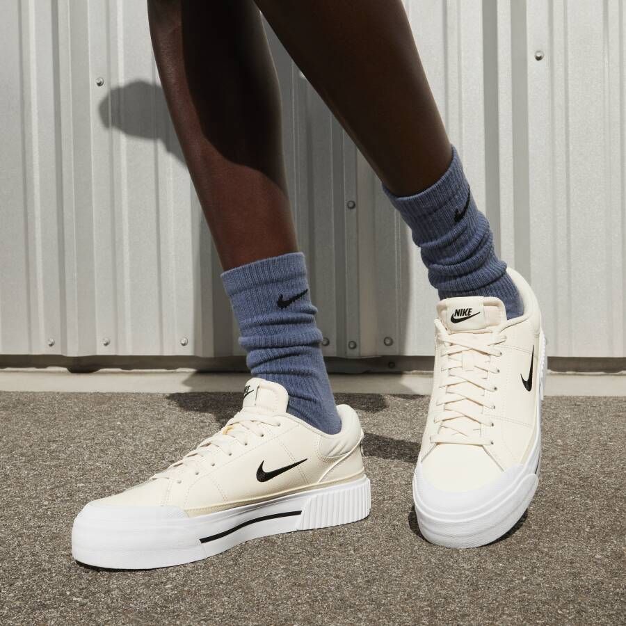 Nike Court Legacy Lift damesschoenen Bruin