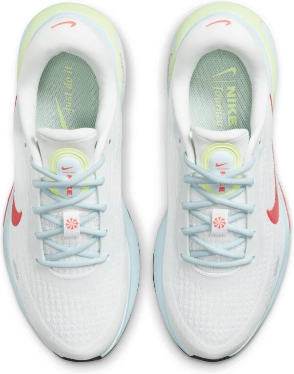 Nike Journey Run hardloopschoenen voor dames (straat) Wit