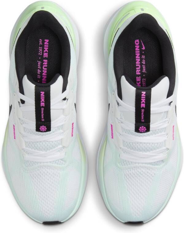 Nike Structure 25 hardloopschoenen voor dames (straat) Wit