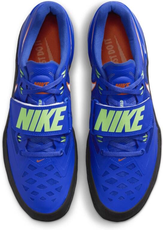 Nike Zoom Rotational 6 Track and field werpschoenen Blauw