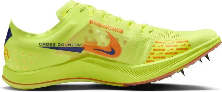 Nike ZoomX Dragonfly XC spikes voor veldlopen Geel