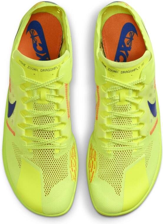 Nike ZoomX Dragonfly XC spikes voor veldlopen Geel