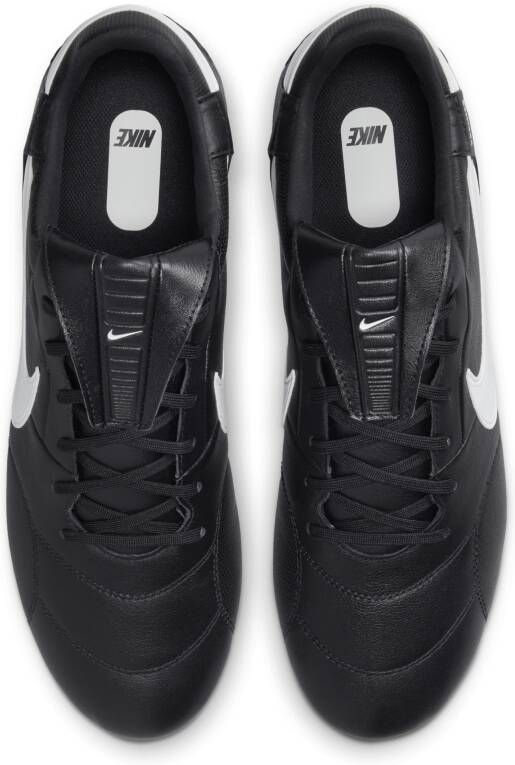 Nike Premier 3 low top voetbalschoenen (stevige ondergrond) Zwart - Foto 4