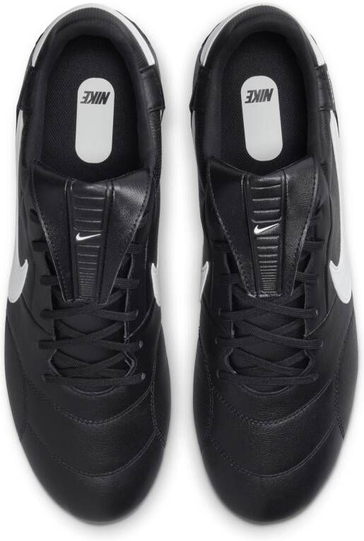 Nike Premier 3 low top voetbalschoenen (stevige ondergrond) Zwart