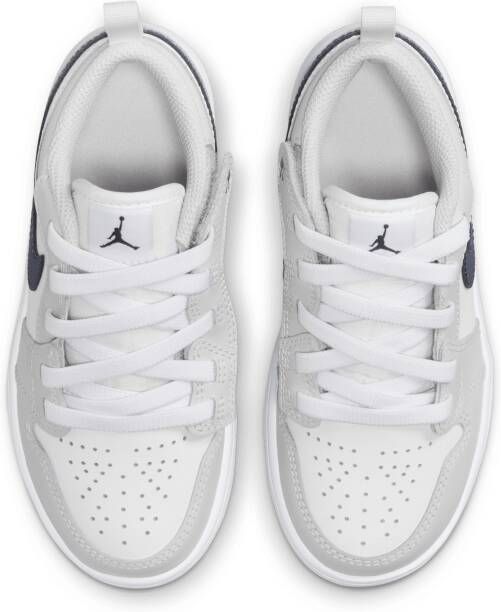 Jordan 1 Low Alt Kleuterschoenen Wit
