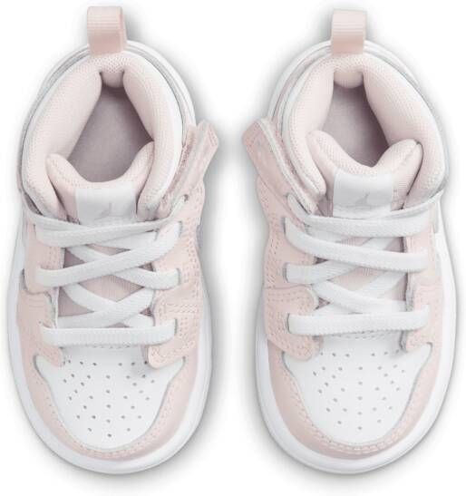 Jordan 1 Mid Alt schoenen voor baby's peuters Roze