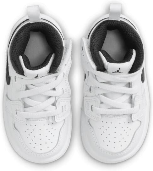 Jordan 1 Mid Alt schoenen voor baby's peuters Wit