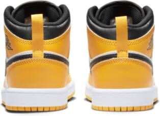 Jordan 1 Mid Kleuterschoen Geel