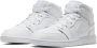 Jordan 1 Mid voorschools Schoenen White Leer Foot Locker - Thumbnail 7