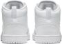 Jordan 1 Mid voorschools Schoenen White Leer Foot Locker - Thumbnail 5