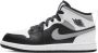 Jordan 1 Mid Kleuterschoen Zwart - Thumbnail 2