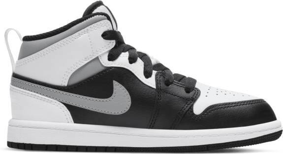 Jordan 1 Mid Kleuterschoen Zwart