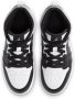 Jordan 1 Mid Kleuterschoen Zwart - Thumbnail 5