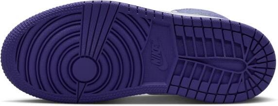 Jordan 1 Mid Kleuterschoenen Paars