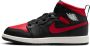 Jordan 1 Mid Kleuterschoenen Zwart - Thumbnail 2