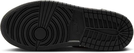 Jordan 1 Mid Kleuterschoenen Zwart