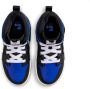 Jordan 1 Mid Unisex Schoenen Zwart Maat: 33.5 Mesh Synthetisch Foot Locker - Thumbnail 4