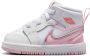 Jordan 1 Mid RM EasyOn schoenen voor baby's peuters Wit - Thumbnail 2