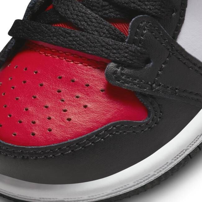 Jordan 1 Mid Schoen voor baby's peuters Zwart