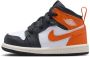 Jordan Aj1 Mid Unisex Schoenen Bruin Maat: 18.5 Leer Foot Locker - Thumbnail 1