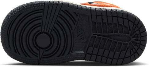 Jordan 1 Mid Schoenen voor baby's peuters Oranje