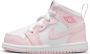 Jordan Aj1 Mid Unisex Schoenen Roze Maat: 23.5 Leer Foot Locker - Thumbnail 3
