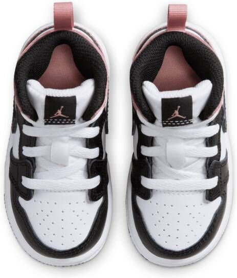 Jordan 1 Mid Schoenen voor baby's peuters Wit