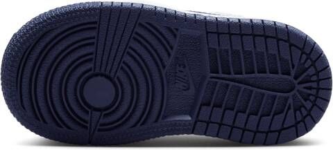 Jordan Aj1 Mid Unisex Schoenen Wit Maat: 19.5 Leer Foot Locker - Foto 3