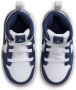 Jordan Aj1 Mid Unisex Schoenen Wit Maat: 19.5 Leer Foot Locker - Thumbnail 5
