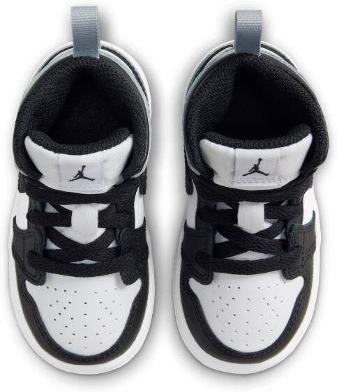 Jordan 1 Mid Schoenen voor baby's peuters Wit