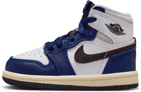 Jordan Aj1 Retro Hi Og Unisex Schoenen Wit Maat: 23.5 Leer Foot Locker