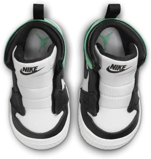 Jordan 1 Wiegbootie voor baby's Wit