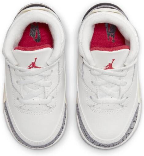 Jordan 3 Retro Schoenen voor baby's peuters Wit