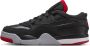 Jordan 4 RM kleuterschoenen Zwart - Thumbnail 1