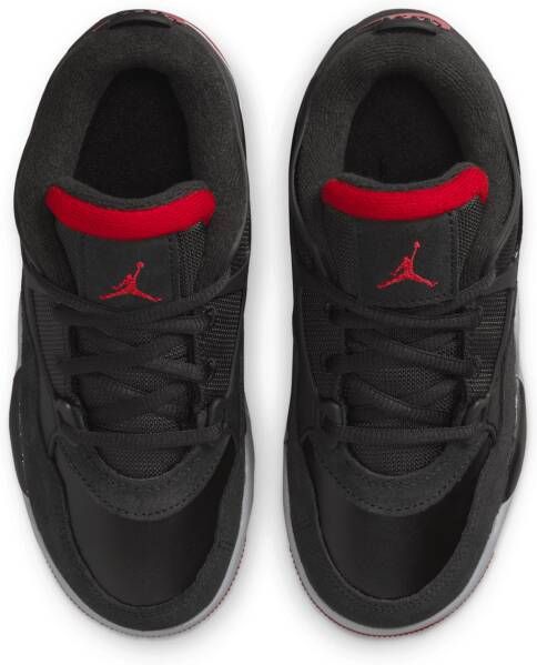 Jordan 4 RM kleuterschoenen Zwart