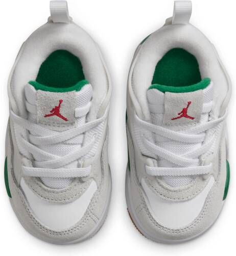 Jordan 4 RM schoenen voor baby's peuters Wit