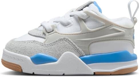 Jordan 4 RM schoenen voor baby's peuters Wit
