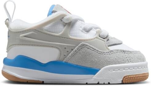 Jordan 4 RM schoenen voor baby's peuters Wit