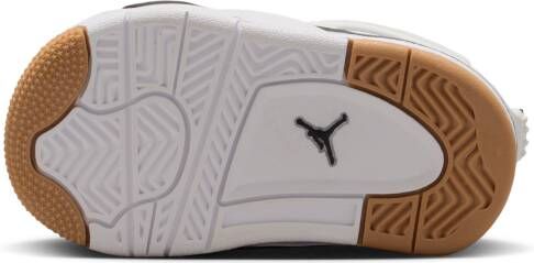 Jordan 4 RM schoenen voor baby's peuters Wit
