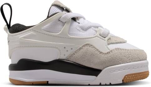 Jordan 4 RM schoenen voor baby's peuters Wit