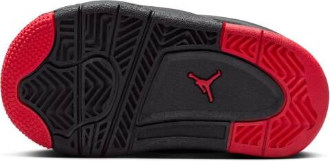 Jordan 4 RM schoenen voor baby's peuters Zwart