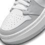Jordan Lage Witte Platform Sneaker White Dames - Thumbnail 4