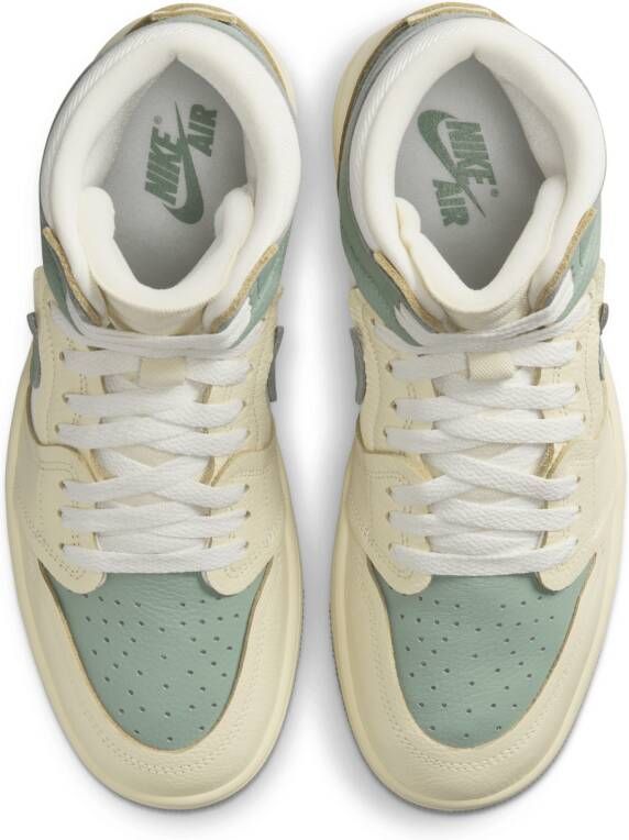 Jordan Air 1 High Method of Make damesschoenen Wit