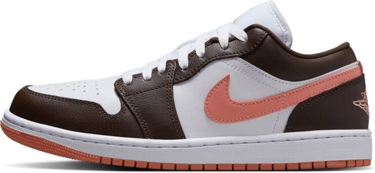Jordan Aj1 Low Dames Schoenen Wit Maat: 38.5 Leer Foot Locker