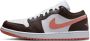 Jordan Aj1 Low Dames Schoenen Wit Maat: 38.5 Leer Foot Locker - Thumbnail 1