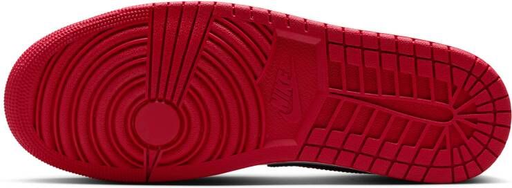 Jordan 1 Low Heren Schoenen Wit Maat: 40.5 Leer Foot Locker - Foto 3