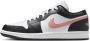 Jordan Aj1 Low Heren Schoenen Wit Maat: 42.5 Leer Foot Locker - Thumbnail 1