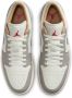 Jordan 1 Low Sneakers Heren Wit Leer - Thumbnail 4