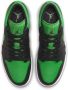 Jordan Air 1 Low Lucky Green Black Black-Lucky Green-White - Thumbnail 4